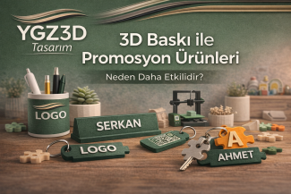 3D Baskı ile Promosyon Ürünleri Neden Daha Etkilidir?