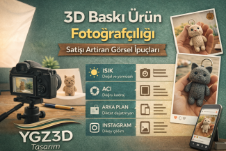 3D Baskı Ürün Fotoğrafçılığı: Satışı Artıran Görsel İpuçları