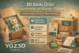 3D Baskı Ürün Paketleme ve Kargo Süreci: Müşteri Memnuniyeti Nasıl Artırılır?