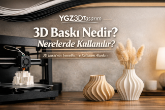3D Baskı Nedir? Nerelerde Kullanılır?