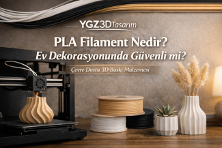 PLA Filament Nedir? Ev Dekorasyonunda Güvenli mi?