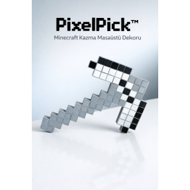 PixelPick™ – Minecraft Temalı Masaüstü Dekoru