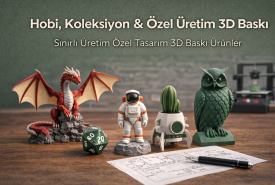 Hobi & Koleksiyon 3D Baskı Ürünleri | YGZ3DTasarım