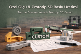 Prototip ve Özel Ölçü 3D Baskı Hizmeti
